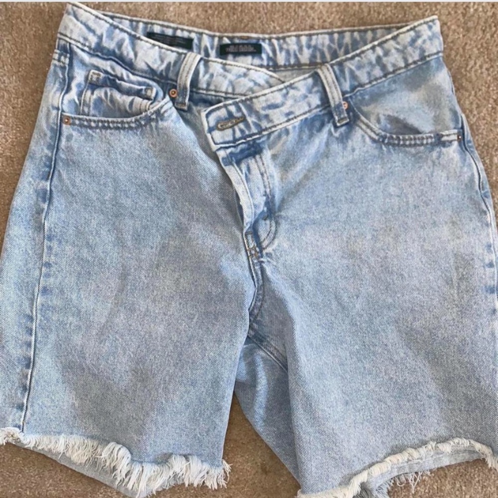 Wild Fable Asymmetric Denim Shorts